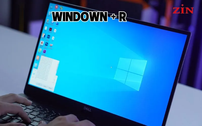 Nhấn tổ hợp phím tắt Windows + R