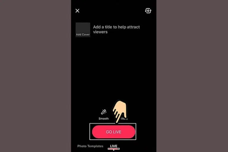 Hướng dẫn cách live trên TikTok bằng điện thoại siêu đơn giản, ai cũng thực hiện được 4