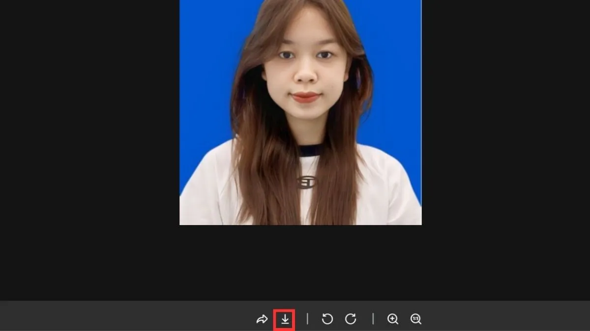 Thao tác tải xuống hình ảnh từ ứng dụng Zalo trên máy tính