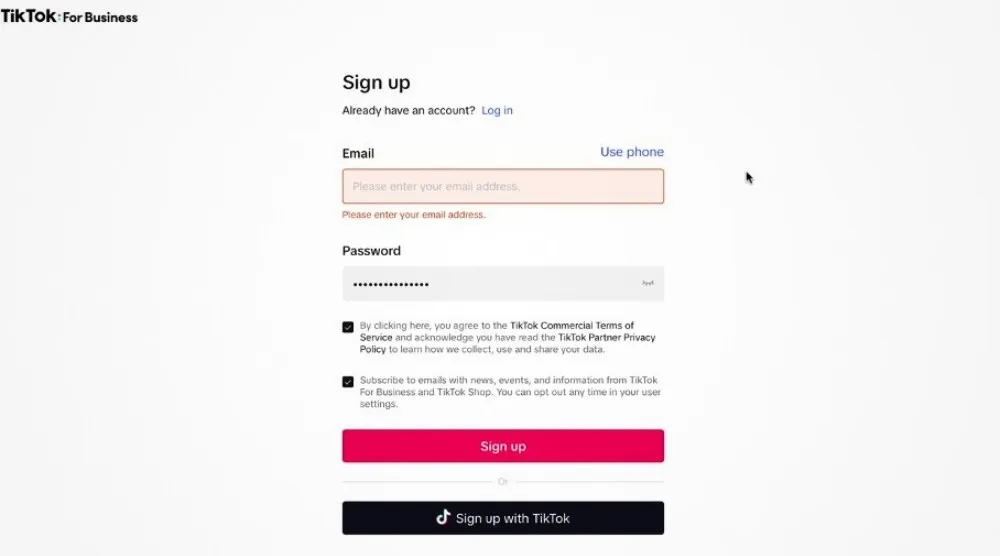 Cách tạo tài khoản quảng cáo TikTok (ảnh 3)
