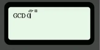 Tìm UCLN trên máy tính Casio 580 dùng phím GCD