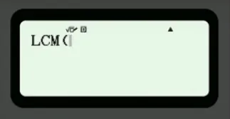 Tìm BCNN trên máy tính Casio 580 dùng phím LCM