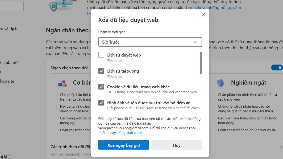 Cách xóa lịch sử trên máy tính trên Internet Explorer, bước 3