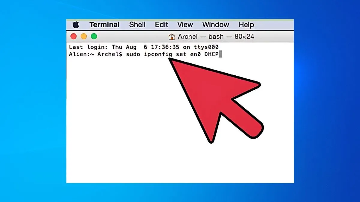 Cấu hình DHCP cho Wi-Fi