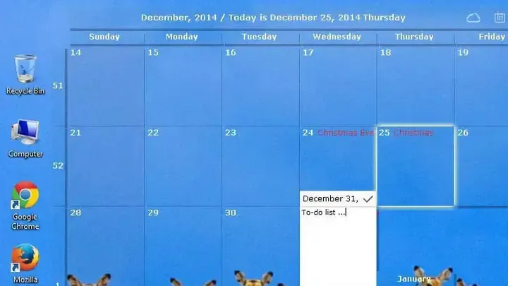 Hướng dẫn cài đặt lịch có sẵn trên Windows