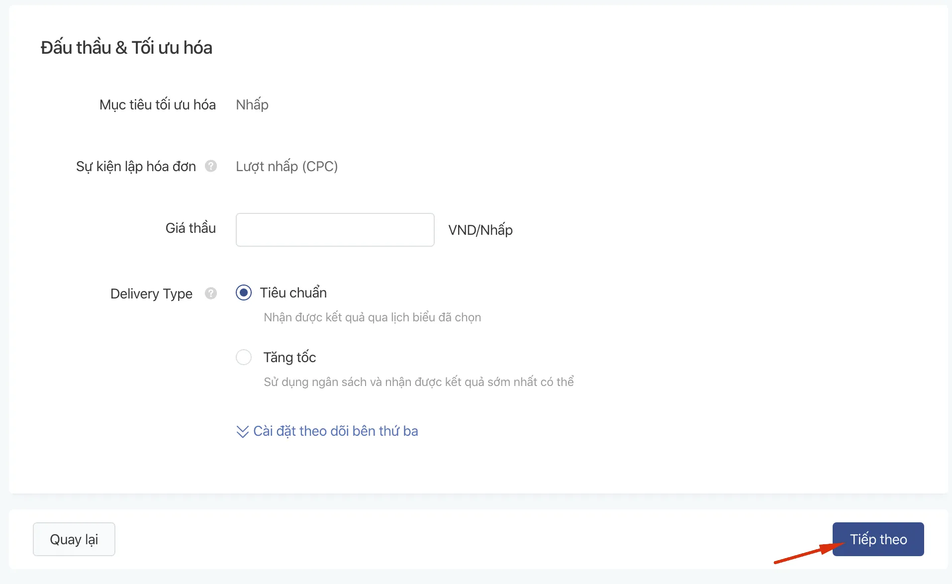Sự lựa chọn phương thức phân phối quảng cáo sẽ quyết định tốc độ tốc độ chi tiêu ngân sách