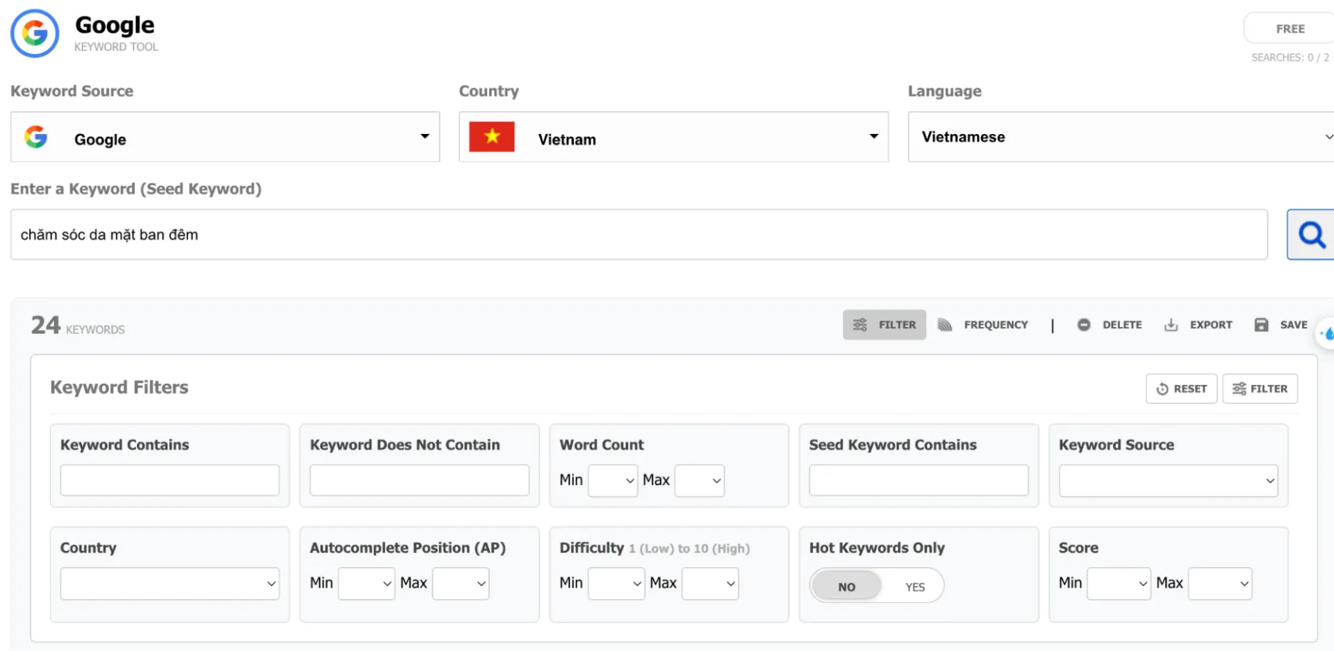 Công cụ hỗ trợ trong việc tìm từ khoá từ Amazon, Etsy và Ebay, các nền tảng quan trọng cho nghiên cứu từ khóa