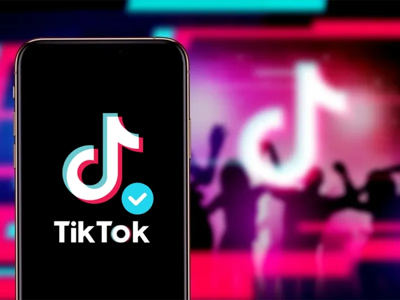Dấu tích xanh TikTok