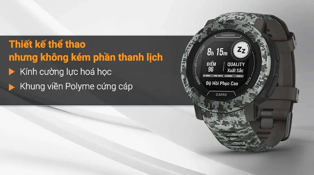 Thiết kế thể thao mạnh mẽ phù hợp cho nam