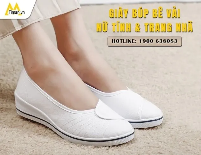 Giày búp bê vải ZD67 chất lượng