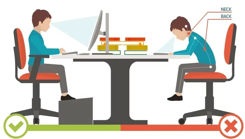 Nên ngồi cách màn hình máy tính bao xa12