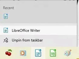 Nhìn vào phần “Recent”