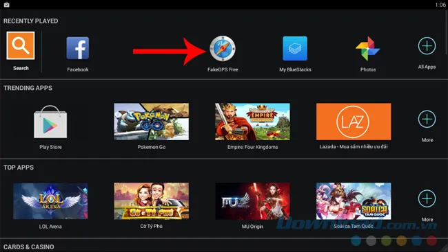Chơi Pokemon GO bằng máy tính