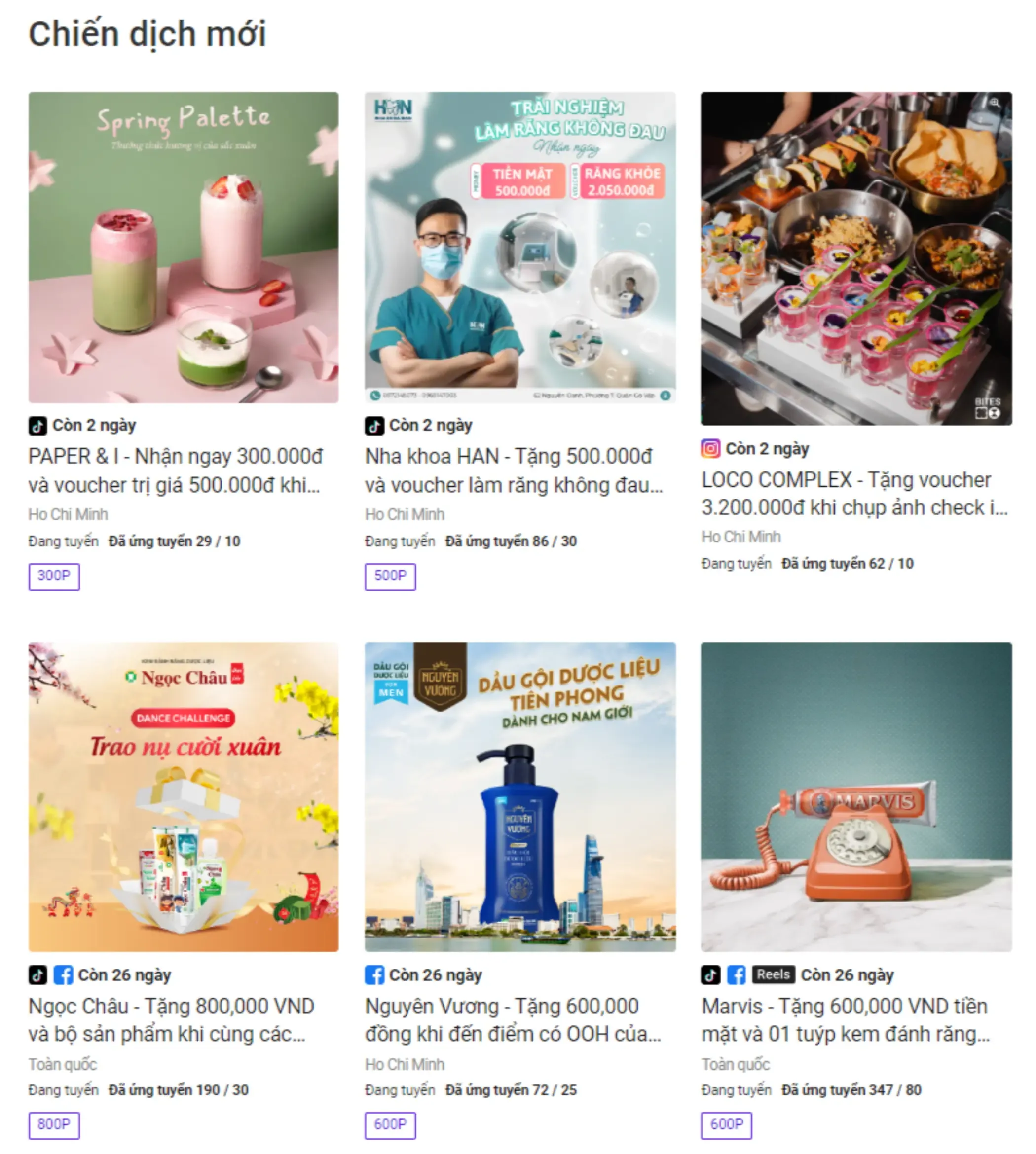 Mức giá booking các TikToker nổi tiếng Việt Nam