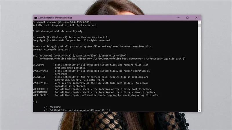 Kiểm tra tính toàn vẹn hệ thống