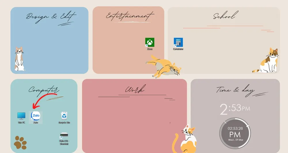 Giao diện Zalo PC, bước đầu tiên để tạo nhóm.