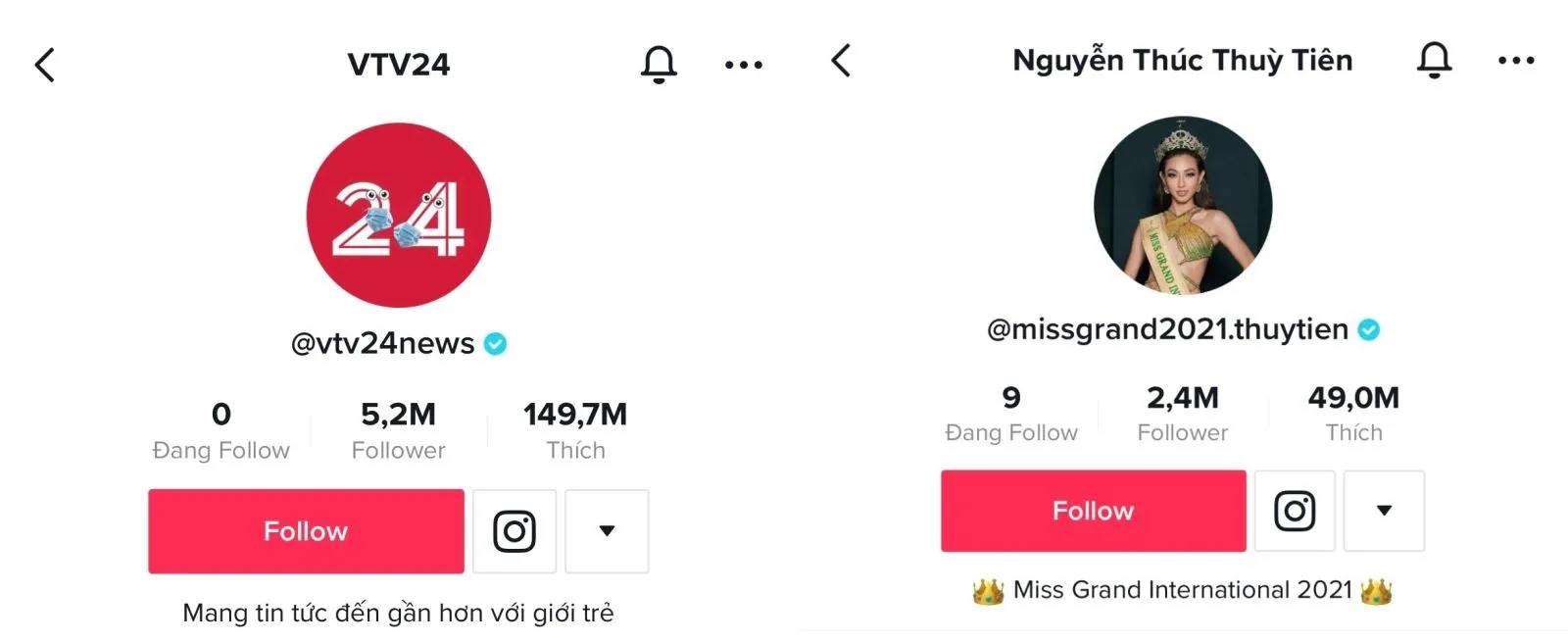 Điều kiện để có tích xanh TikTok