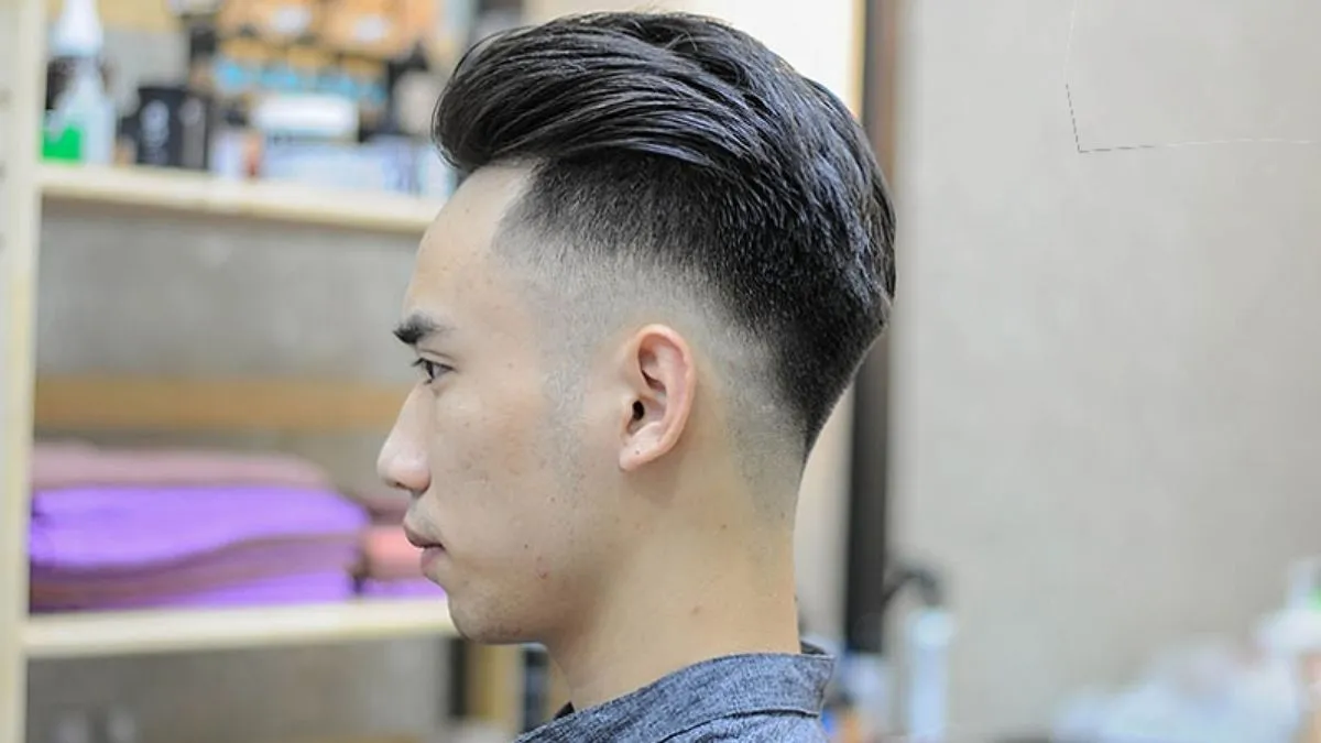 Undercut vuốt ngược tạo vẻ ngoài điển trai, lịch sự và cá tính