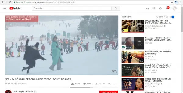 Video bắt đầu tại thời điểm 2:11