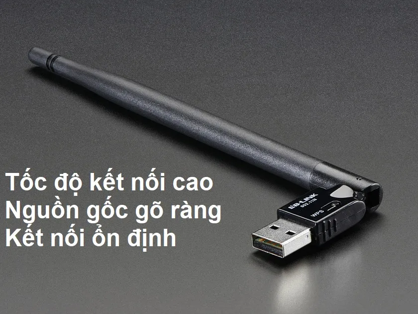 Tốc độ USB WiFi ảnh hưởng đến cách cài wifi cho máy tính bàn