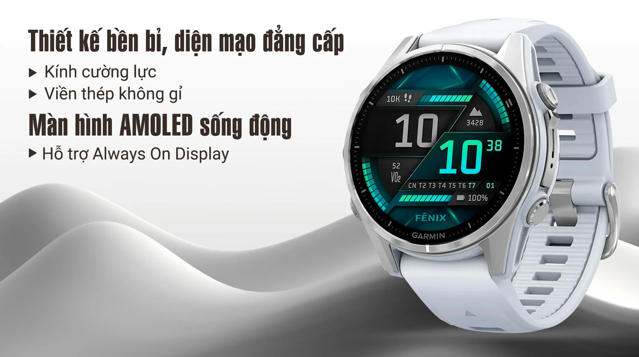 Màn hình AMOLED sống động, chân thật