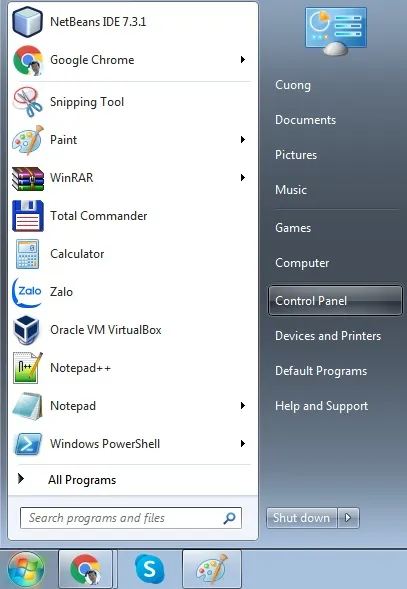 Cách Xóa Mật Khẩu Máy Tính Win 8 Qua Control Panel
