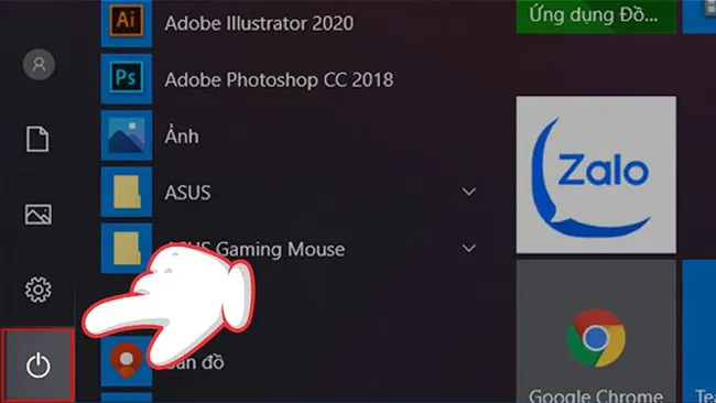 Chọn Settings để kiểm tra version