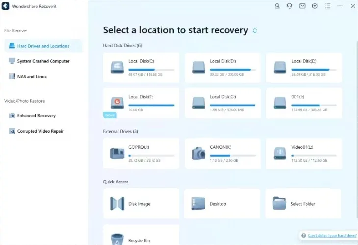 Chọn đúng ổ đĩa hệ thống để tiến hành sửa lỗi phân vùng khởi động bị hỏng