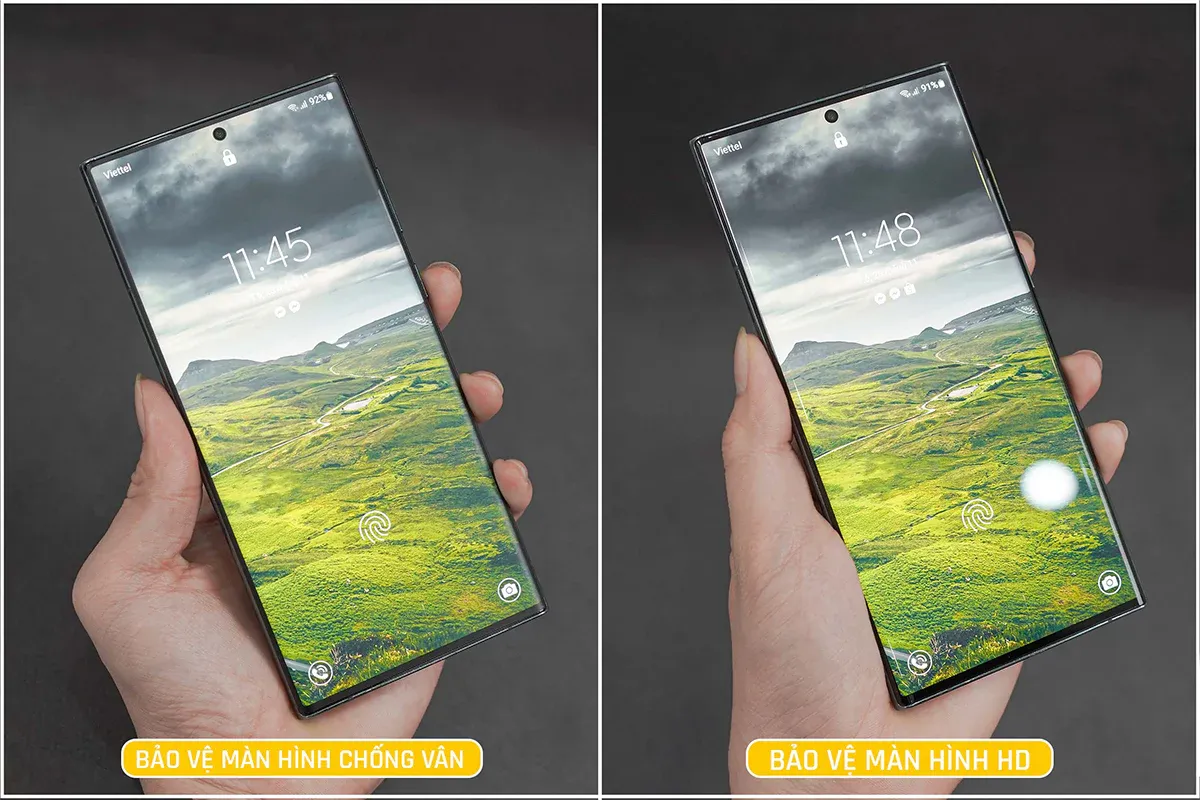 Miếng dán bảo vệ cường lực và dán PPF cho màn hình điện thoại