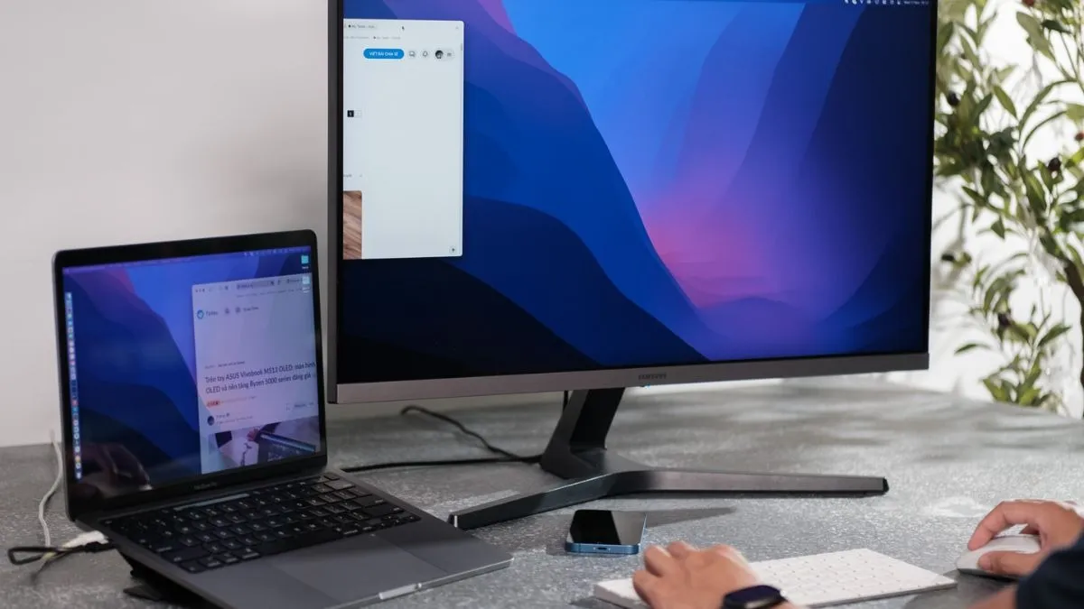 Kiểm tra kết nối và cài đặt khi sử dụng màn hình ngoài