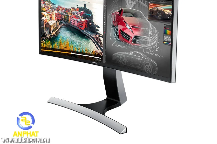 Chi tiết cổng kết nối phía sau màn hình Samsung 29 inch
