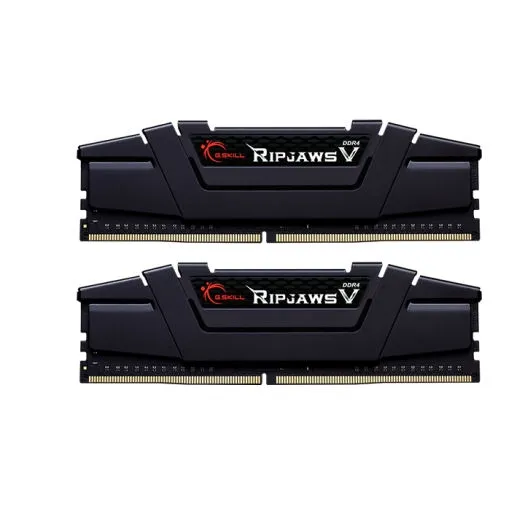 Cặp RAM G.SKILL Ripjaws V với tông màu đỏ đen phối hợp vô cùng bắt mắt