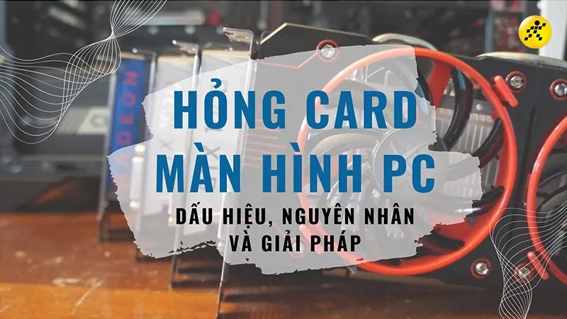 Cấu tạo chi tiết của bo mạch card đồ họa rời với hệ thống tụ điện và chip nhớ hiện đại