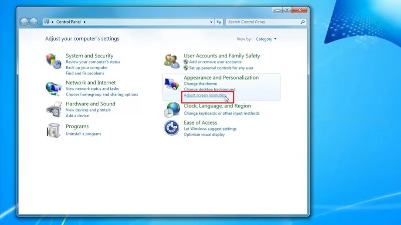 Điều chỉnh thông số độ phân giải chi tiết để hình ảnh đạt chất lượng tốt nhất