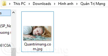 Ảnh sau khi xoay không cần phần mềm