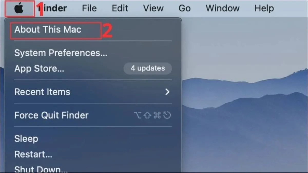 Thông tin cấu hình phần cứng cơ bản trên máy tính Apple Macbook
