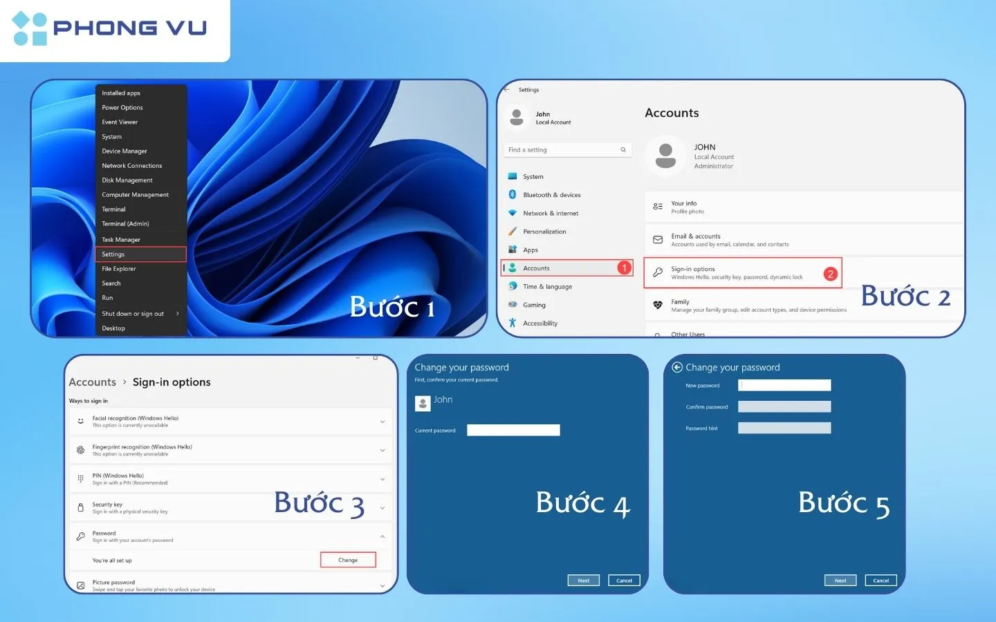 cách phá mật khẩu máy tính