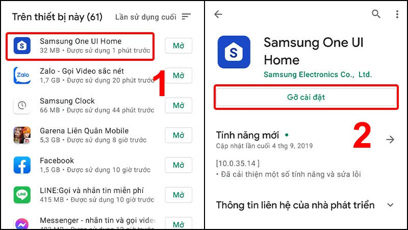 Gỡ bỏ ứng dụng độc hại gây ra quảng cáo trên màn hình
