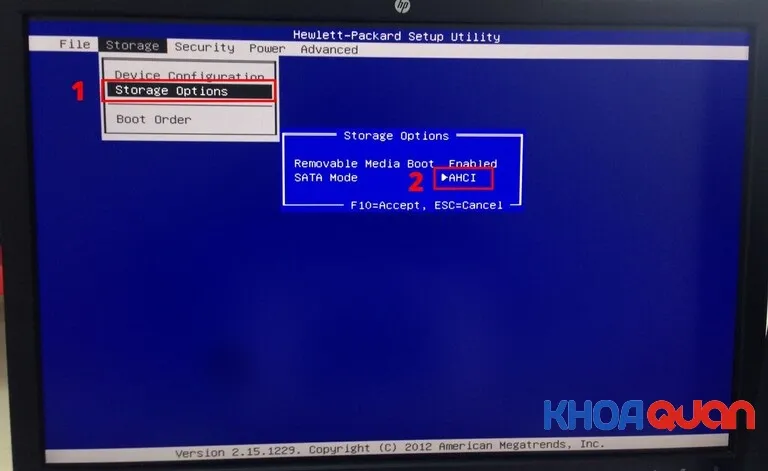 Chỉnh lỗi BIOS trên laptop Dell