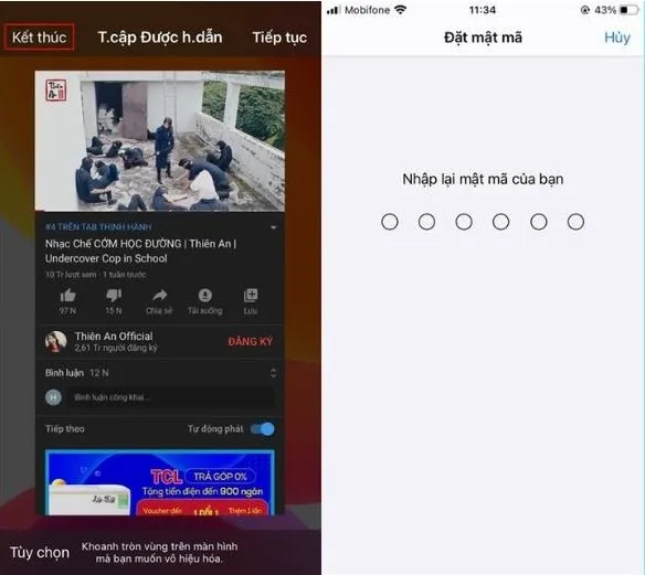 chống nhìn trộm màn hình iPhone 6