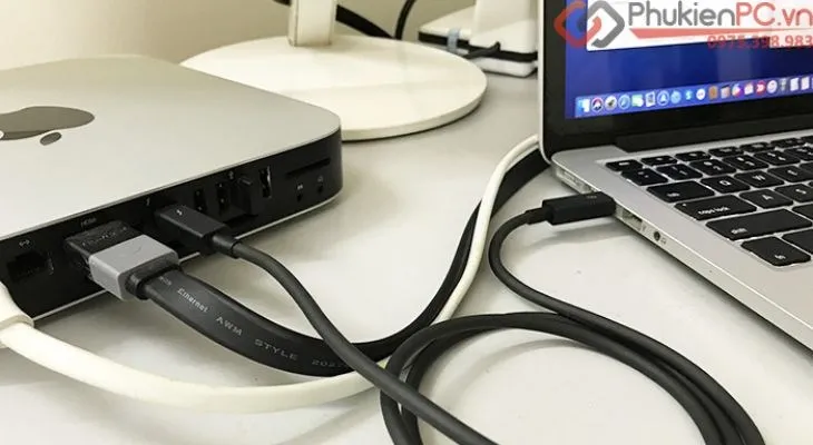 Các cổng kết nối trên máy Mac và cáp tương thích