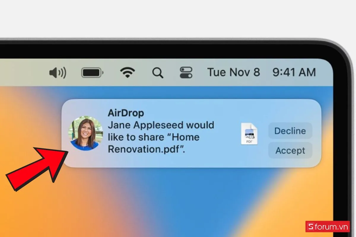 Chấp nhận và lưu file trên iPhone