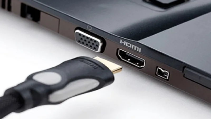 Cổng HDMI truyền tín hiệu hình ảnh và âm thanh trên các dòng laptop hiện nay
