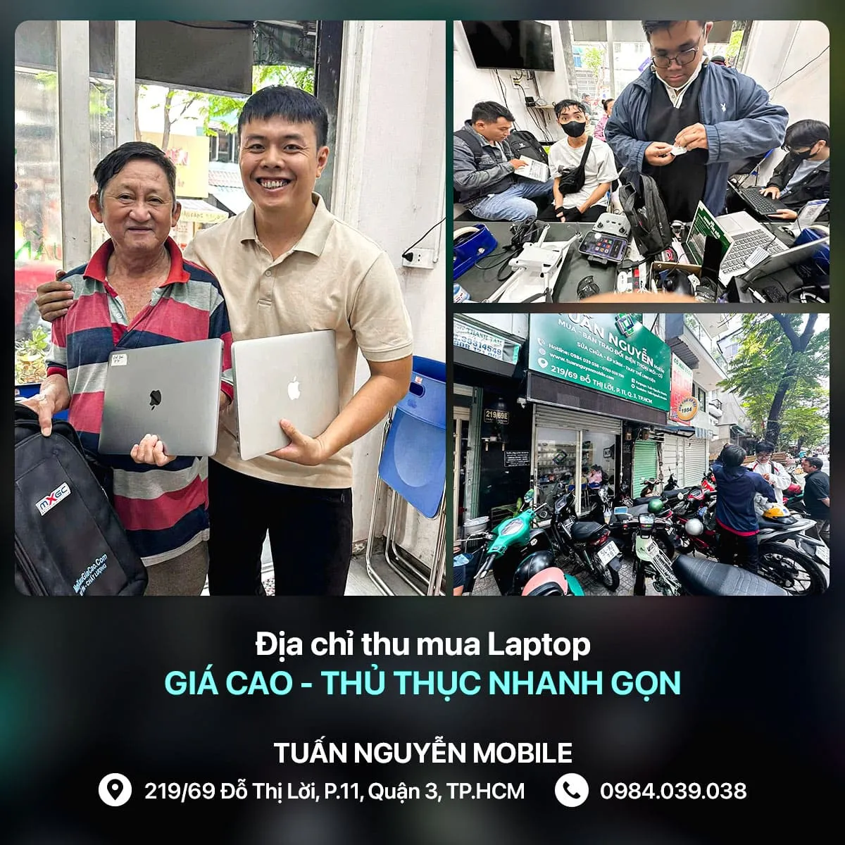 Tuấn Nguyễn Mobile - Địa chỉ thu mua laptop cũ giá cao tại tphcm