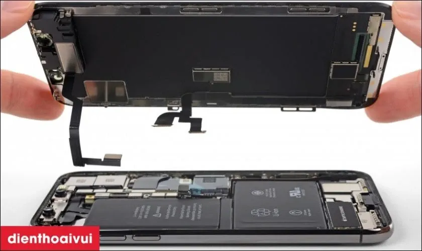 Hoàn tất quá trình ép cổ cáp