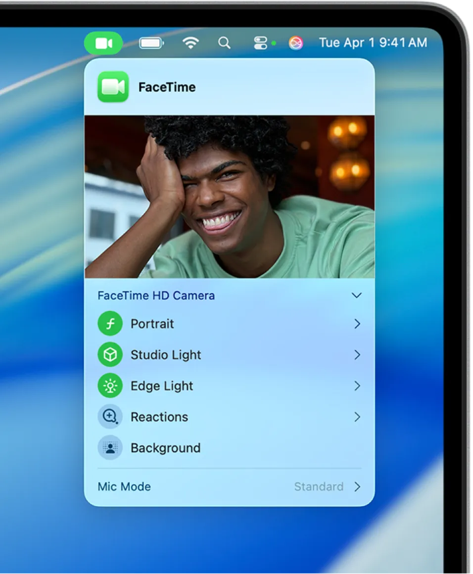 Ứng dụng hiệu ứng ánh sáng chuyên nghiệp khi sử dụng camera tích hợp trên máy tính