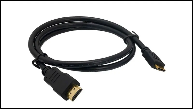 Sử dụng dây cáp HDMI to HDMI chất lượng cao để đảm bảo đường truyền ổn định