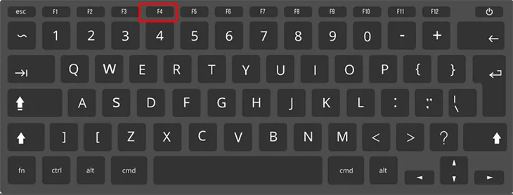 Tổ hợp phím với F4 giúp đóng ứng dụng hoặc cố định tham chiếu trong Excel