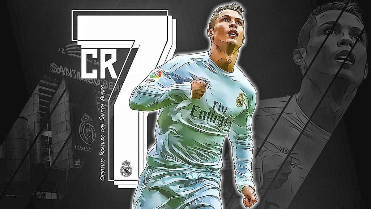 Hình nền Ronaldo 4k cho máy tính