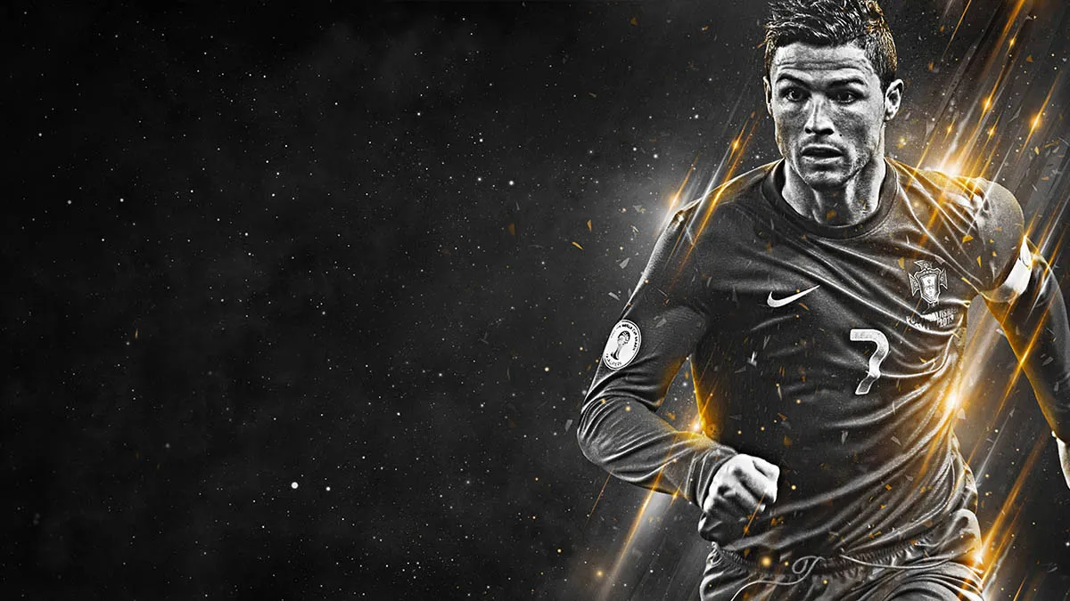 Hình nền Ronaldo 4k cho máy tính